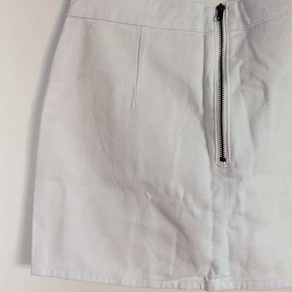 Princess Polly White Slit Mini Skirt - Picture 7 of 7